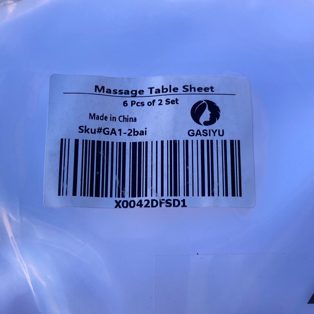 Microfiber Massage Table Sheet Set - Picture 3 of 3